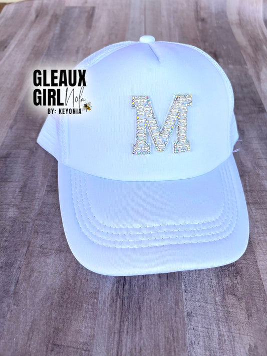 Custom Varsity Letter Trucker Hat