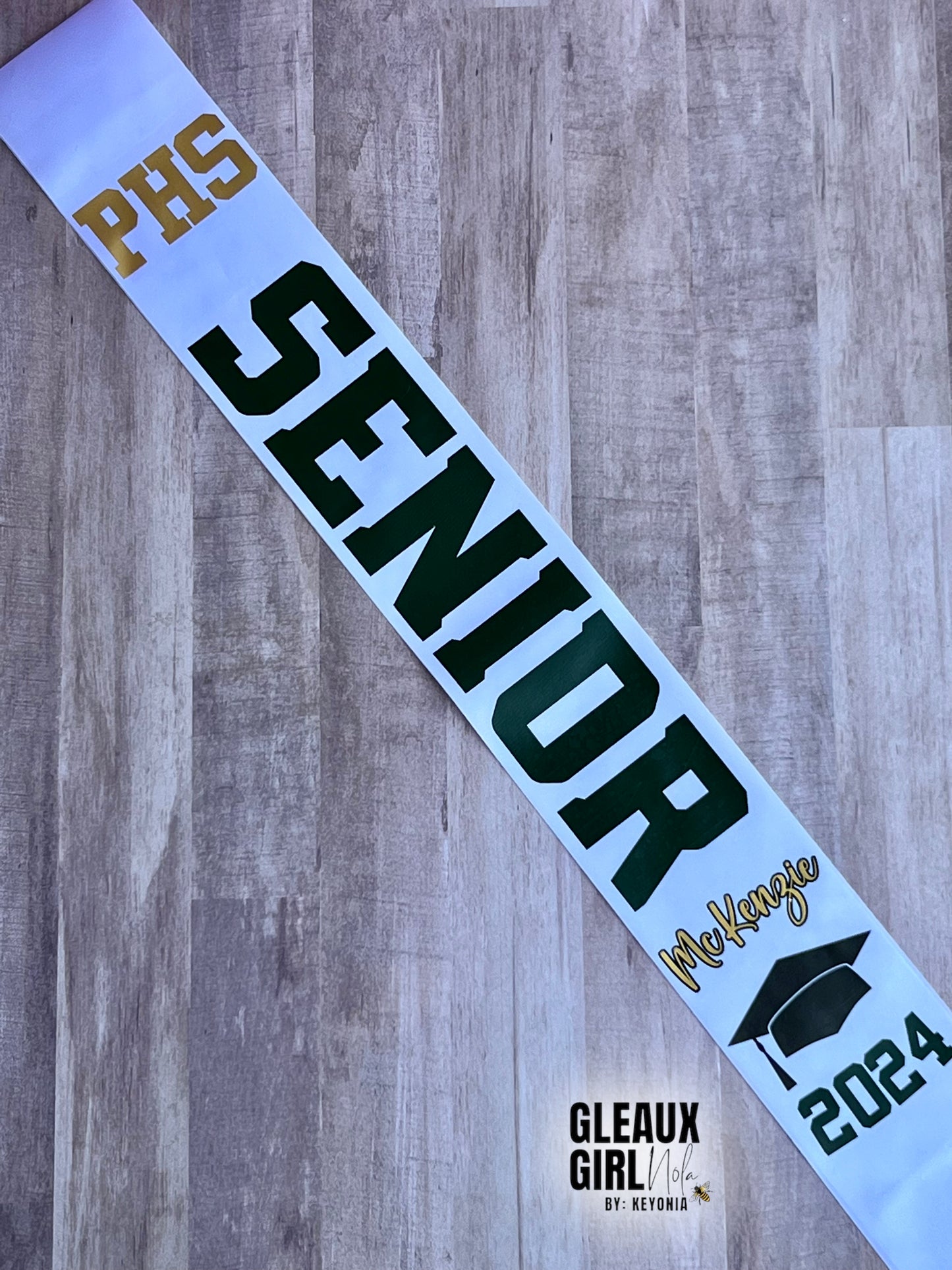 Custom Spirit Sash