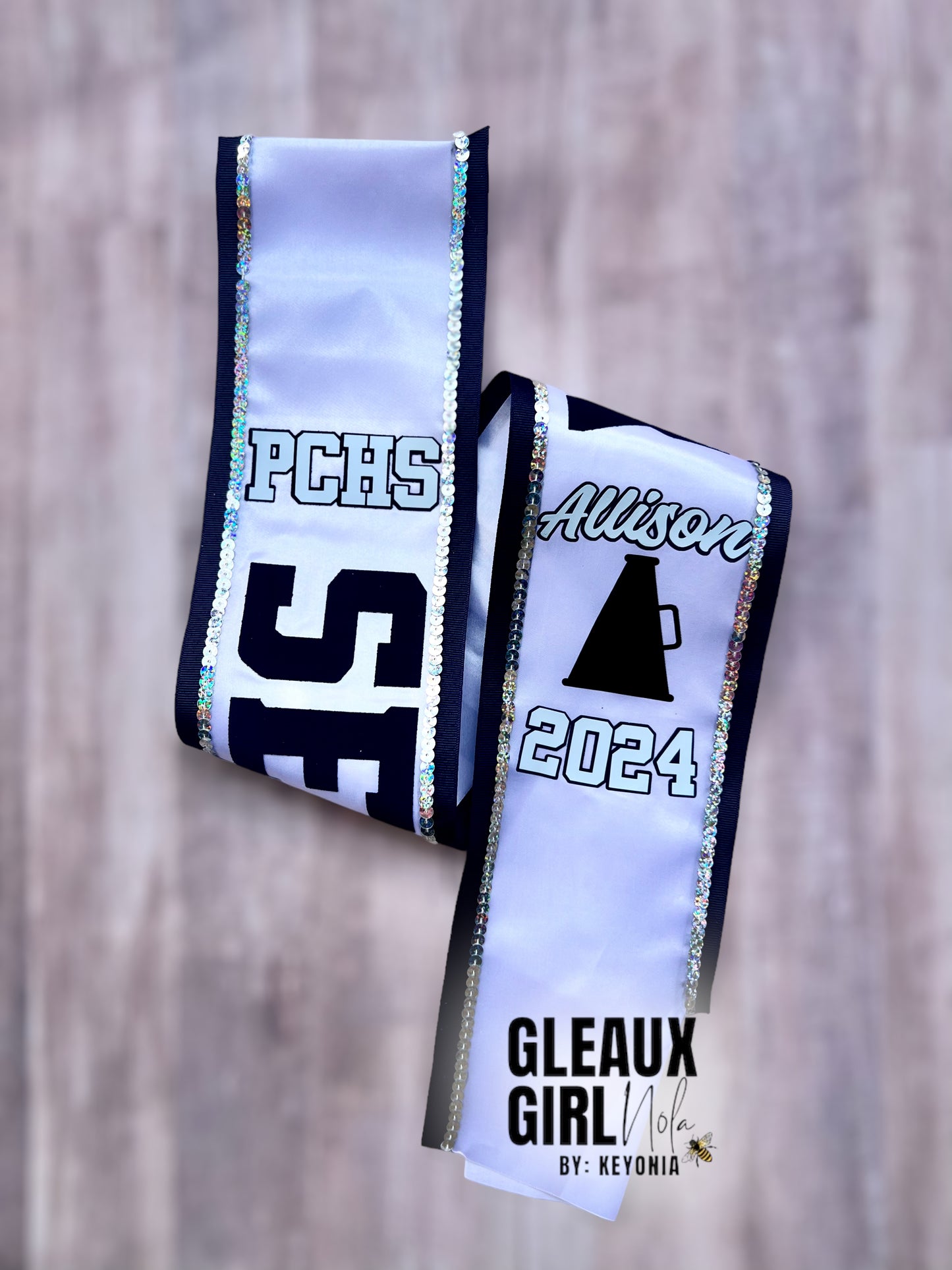 Custom Spirit Sash