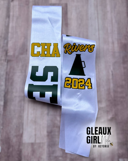 Custom Spirit Sash