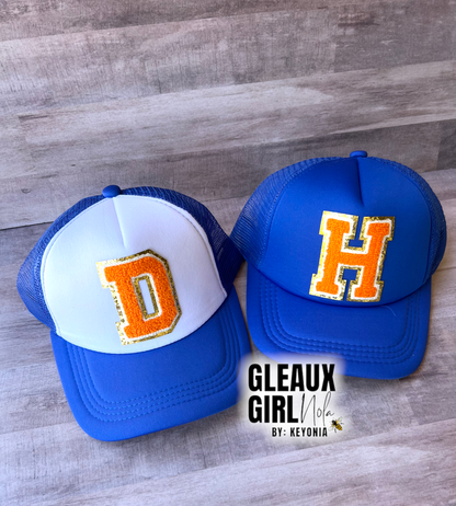 Custom Varsity Letter Trucker Hat