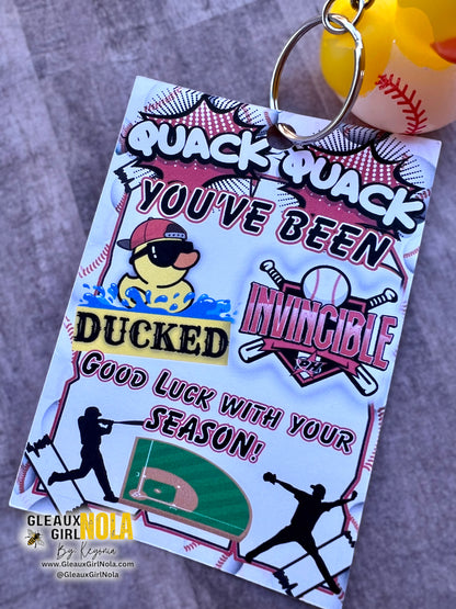 Good Luck Duck Keychain