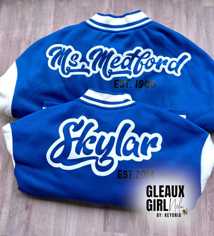 Custom Varsity Jacket