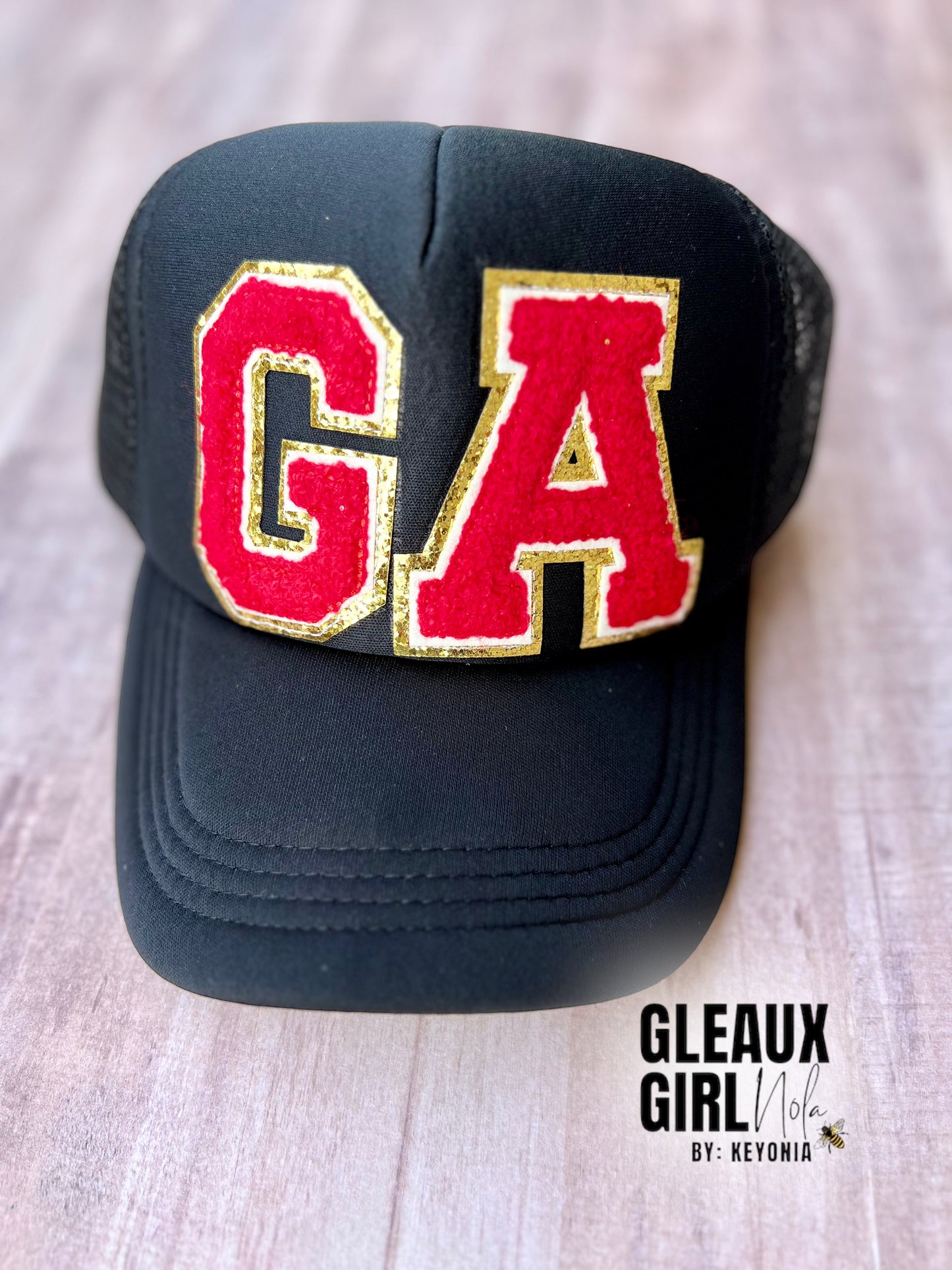 Custom Varsity Letter Trucker Hat