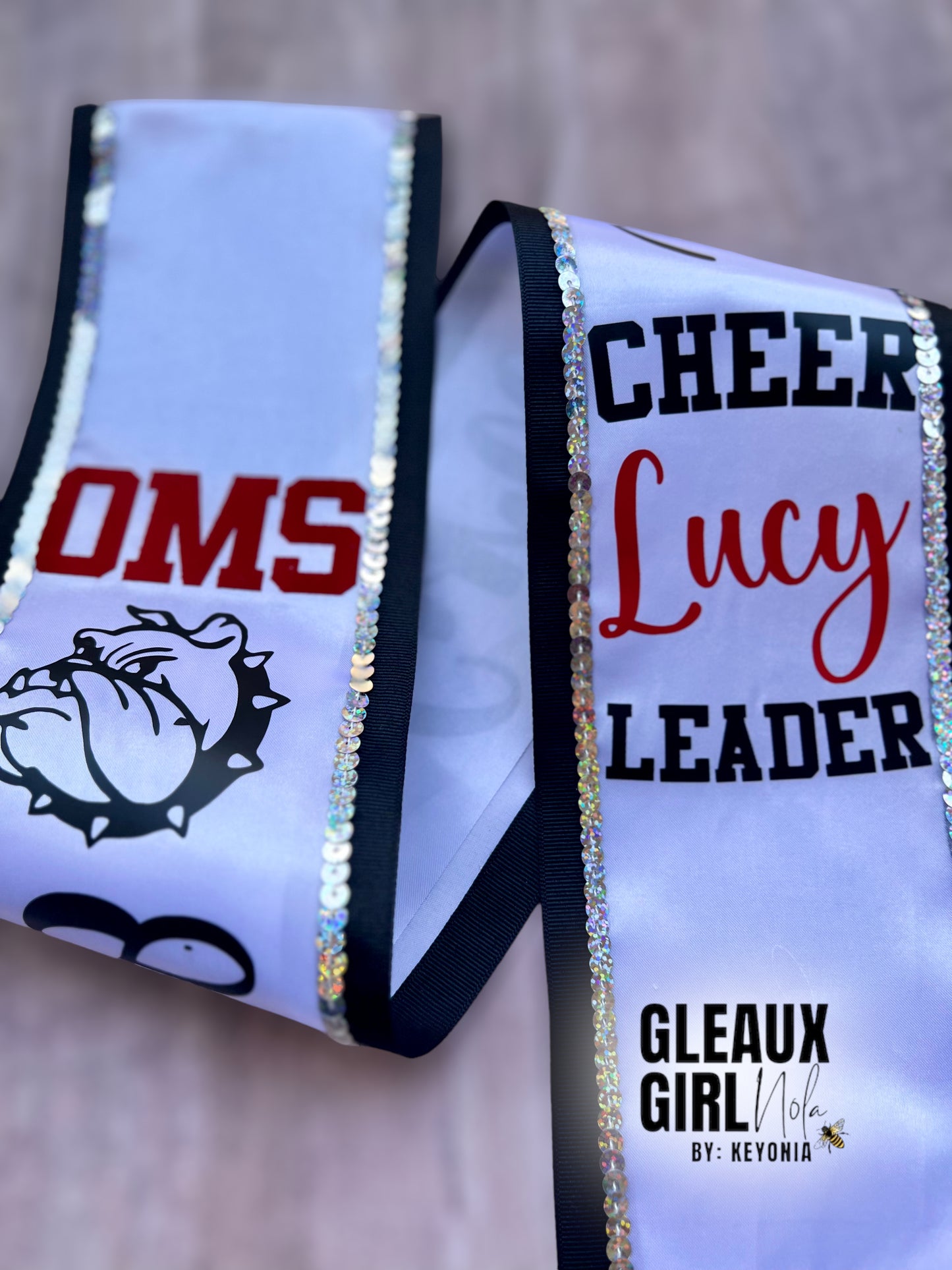 Custom Spirit Sash