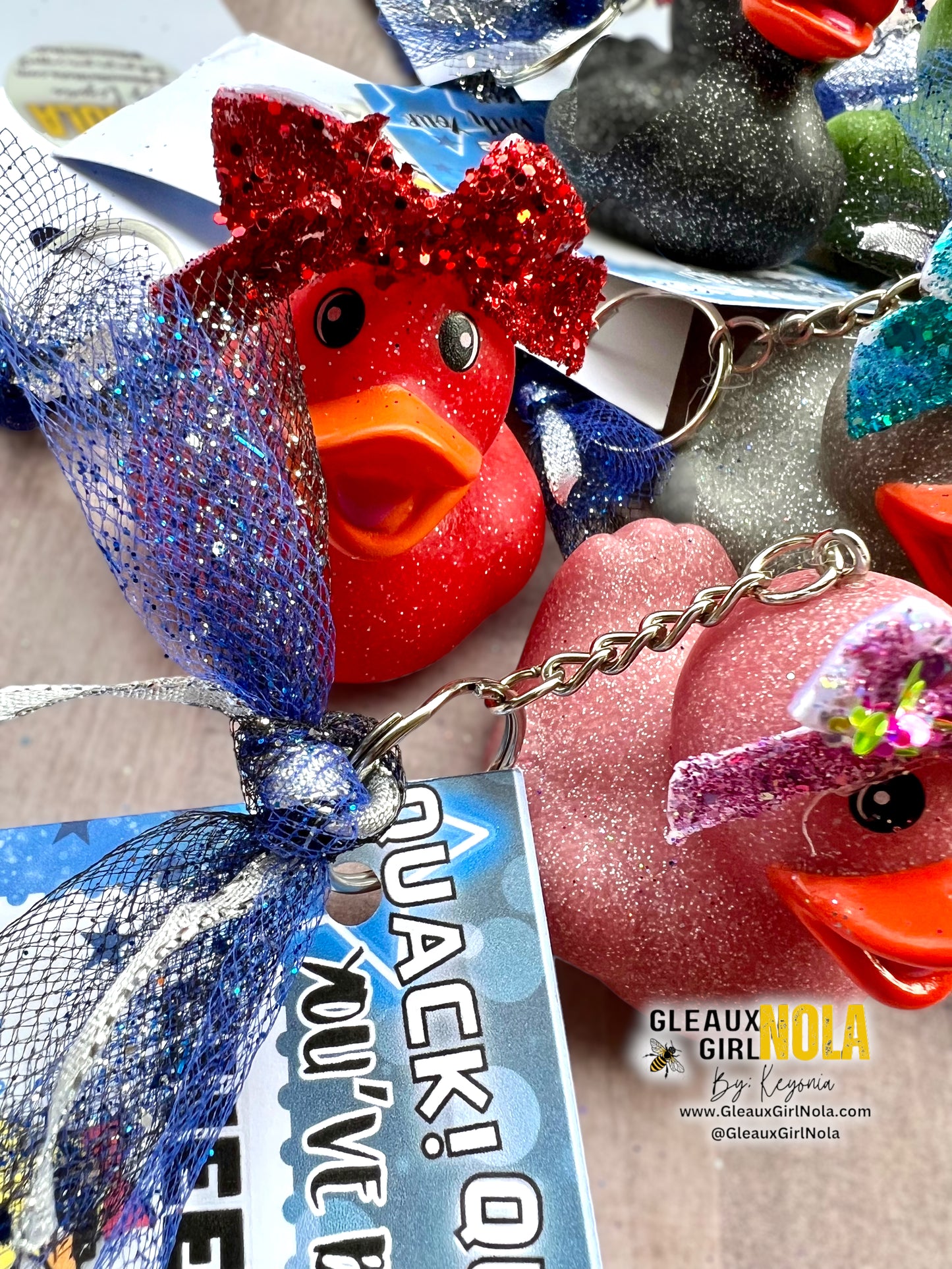 Good Luck Duck Keychain