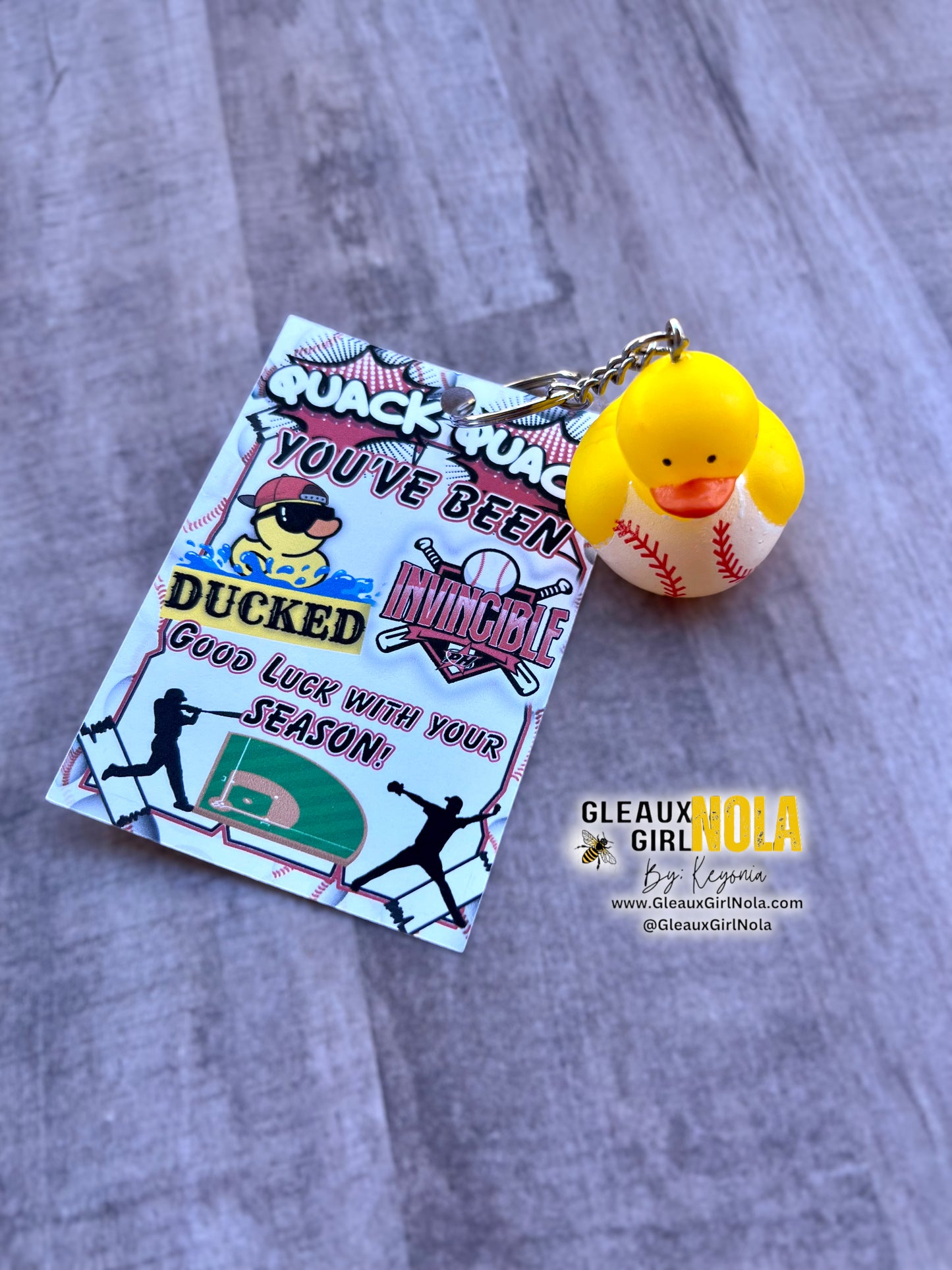 Good Luck Duck Keychain