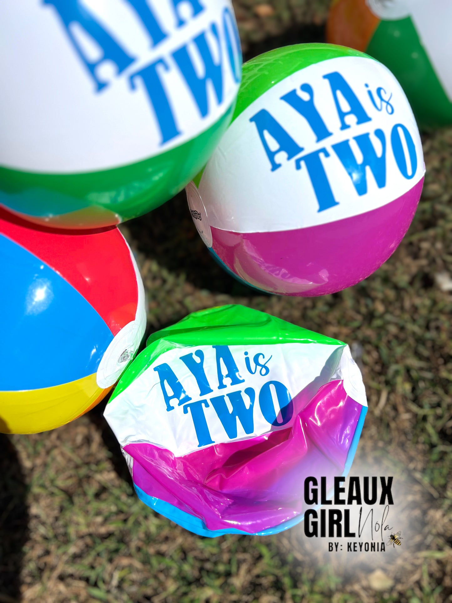 Customized Beach Balls