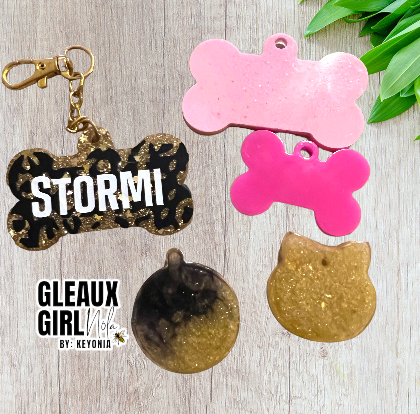 Custom Resin Pet Tag