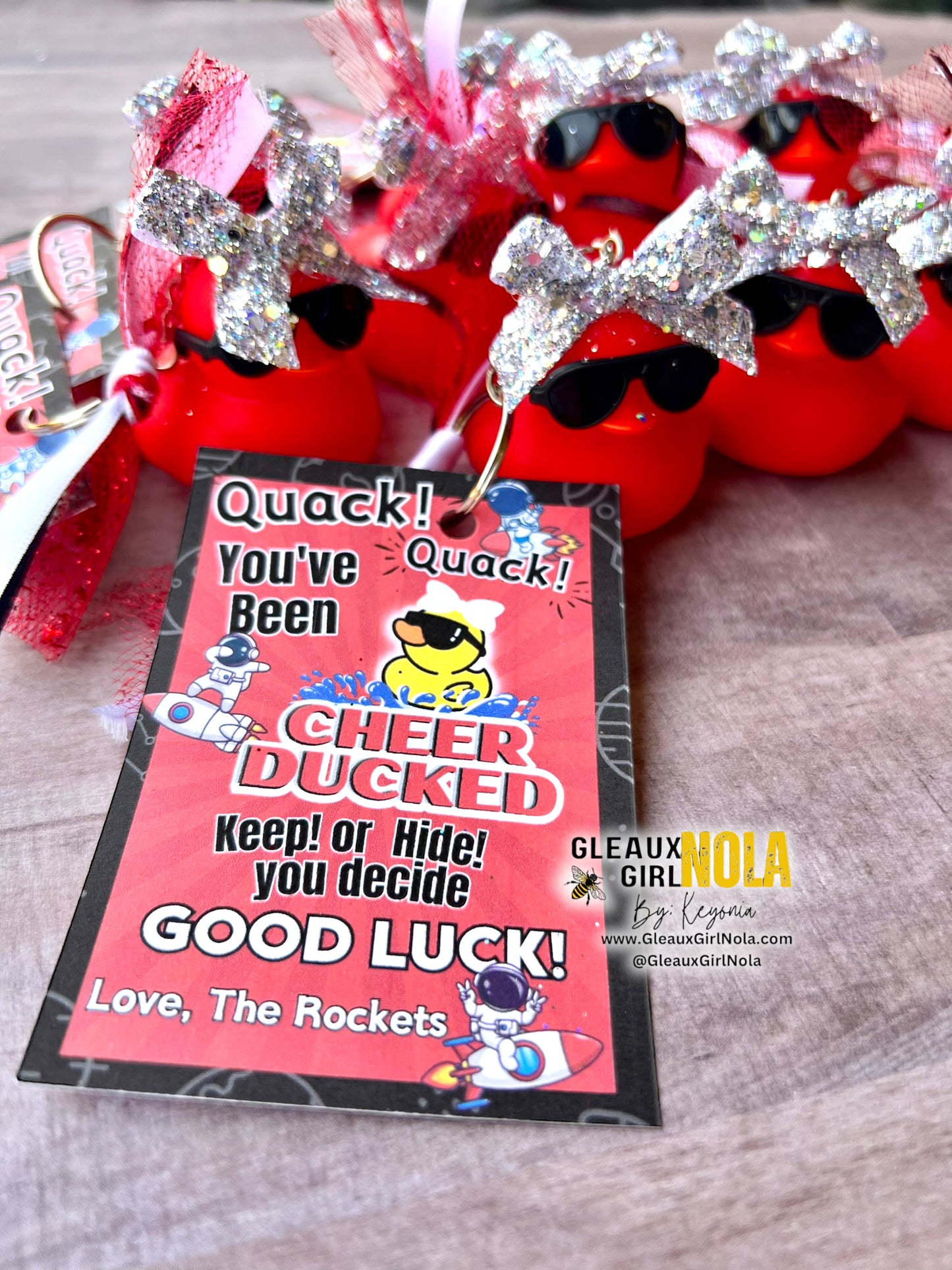 Good Luck Duck Keychain