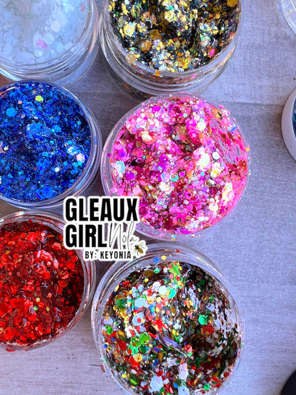 Custom Cosmetic Body & Hair Glitter Gel