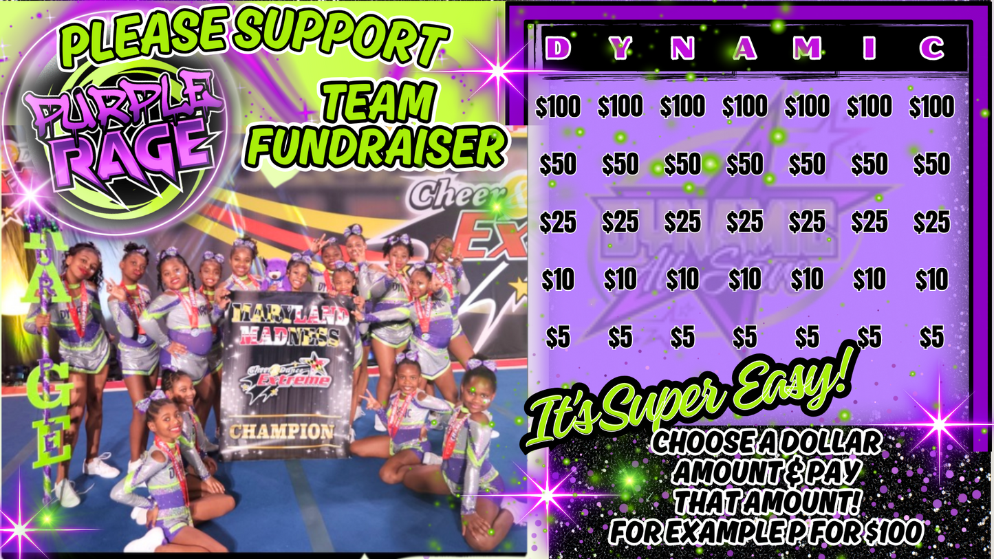 Custom Fundraiser Flyer