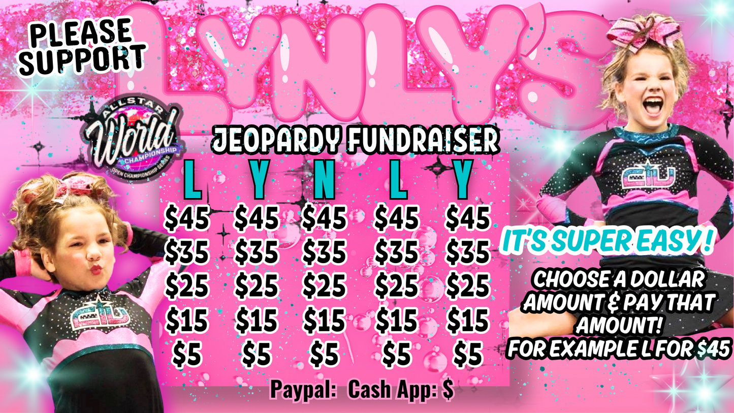 Custom Fundraiser Flyer