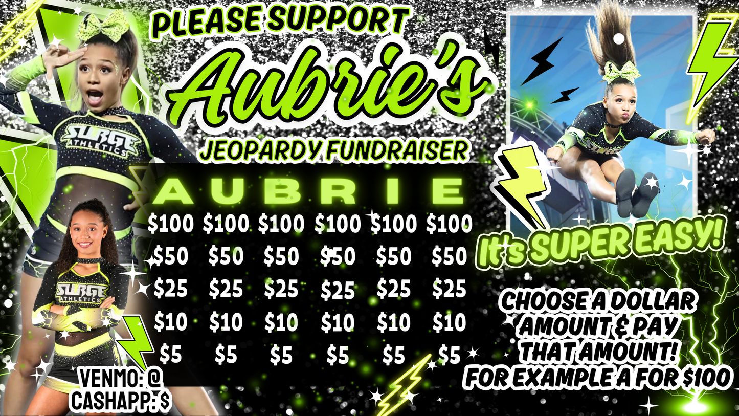 Custom Fundraiser Flyer