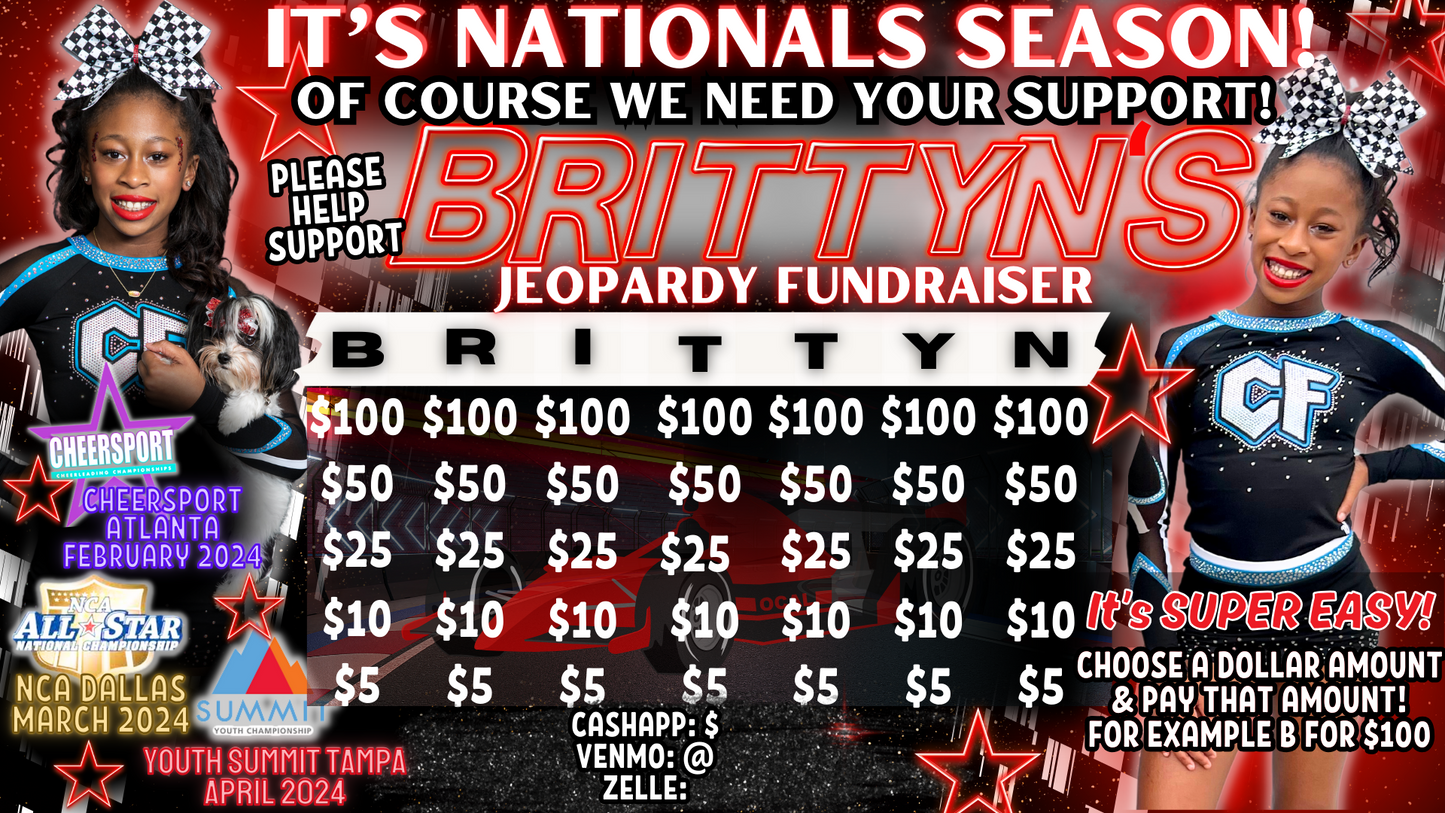 Custom Fundraiser Flyer