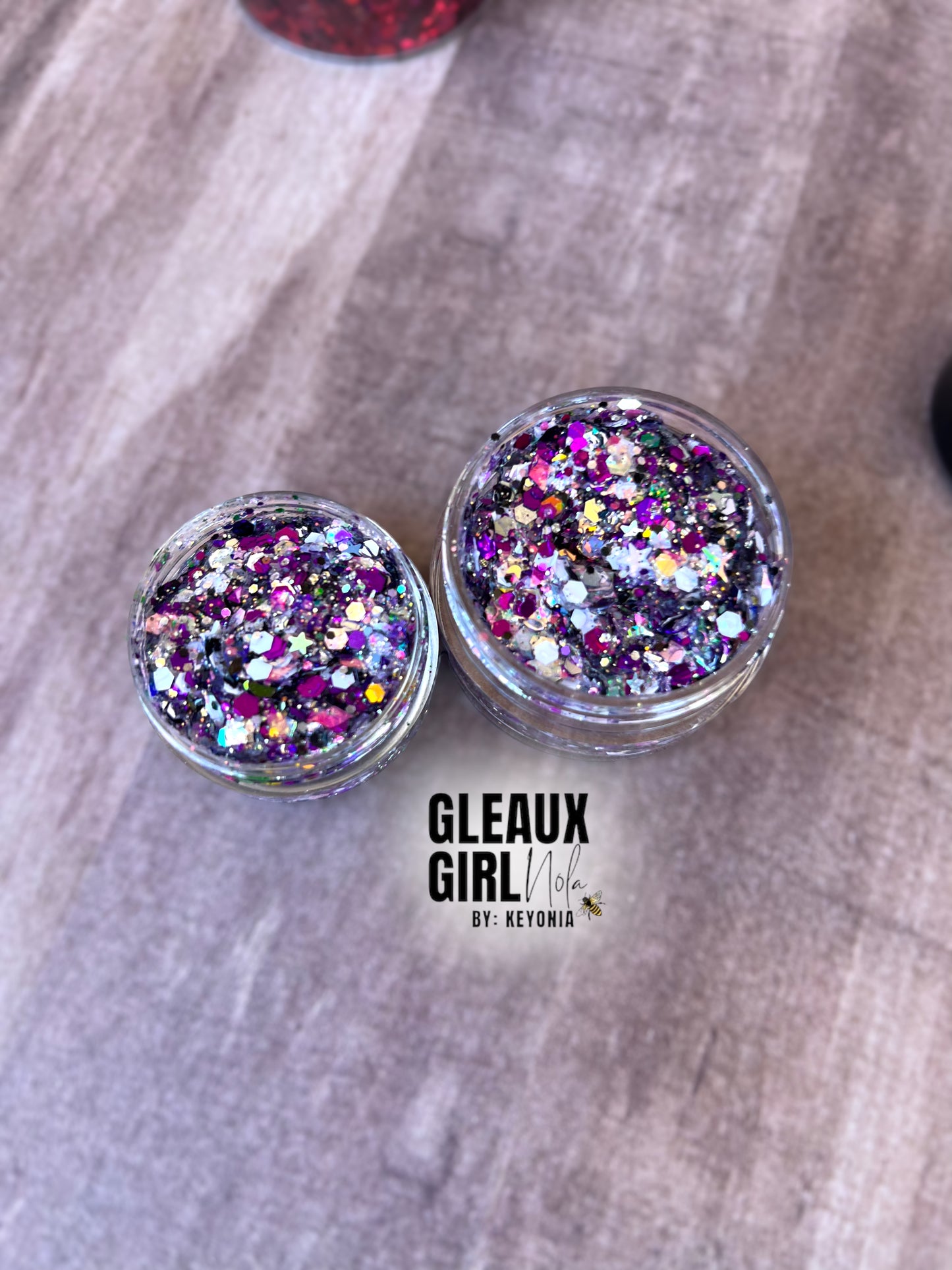 Custom Cosmetic Body & Hair Glitter Gel